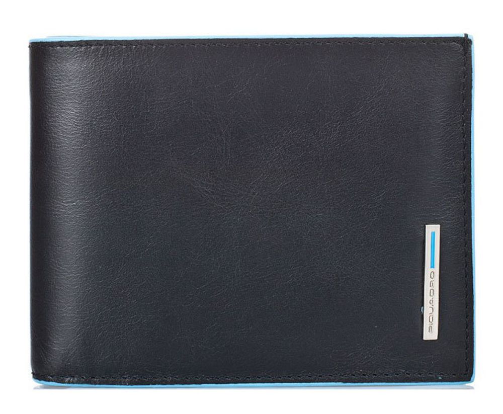 Piquadro Blue Square черный телячья кожа (PU257B2/N)