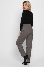 Брюки зауженные Диксон (коричневые) Б15008-8М LT Collection