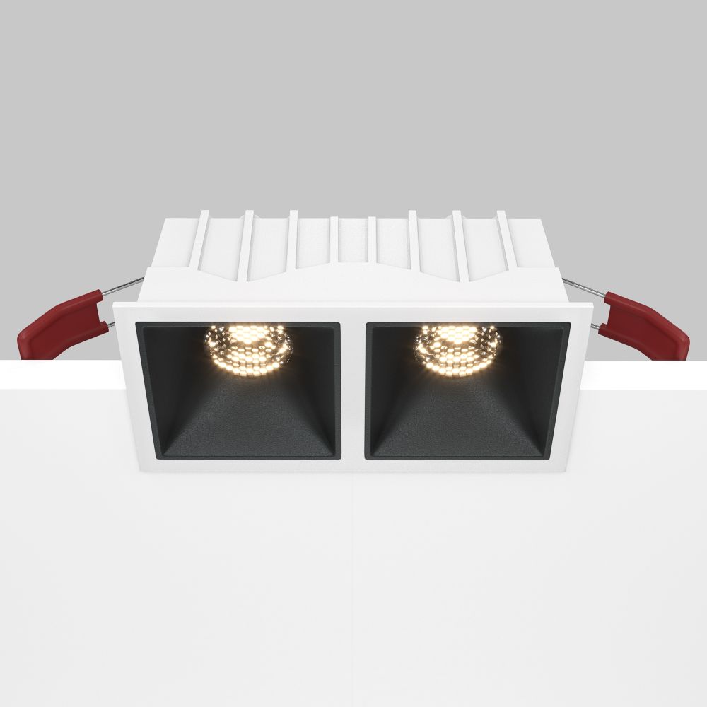 Модульный встраиваемый светодиодный светильник Maytoni Alfa LED DL043-02-10W3K-SQ-WB