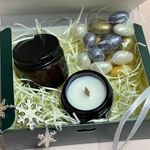 Подарочный набор с двумя свечками