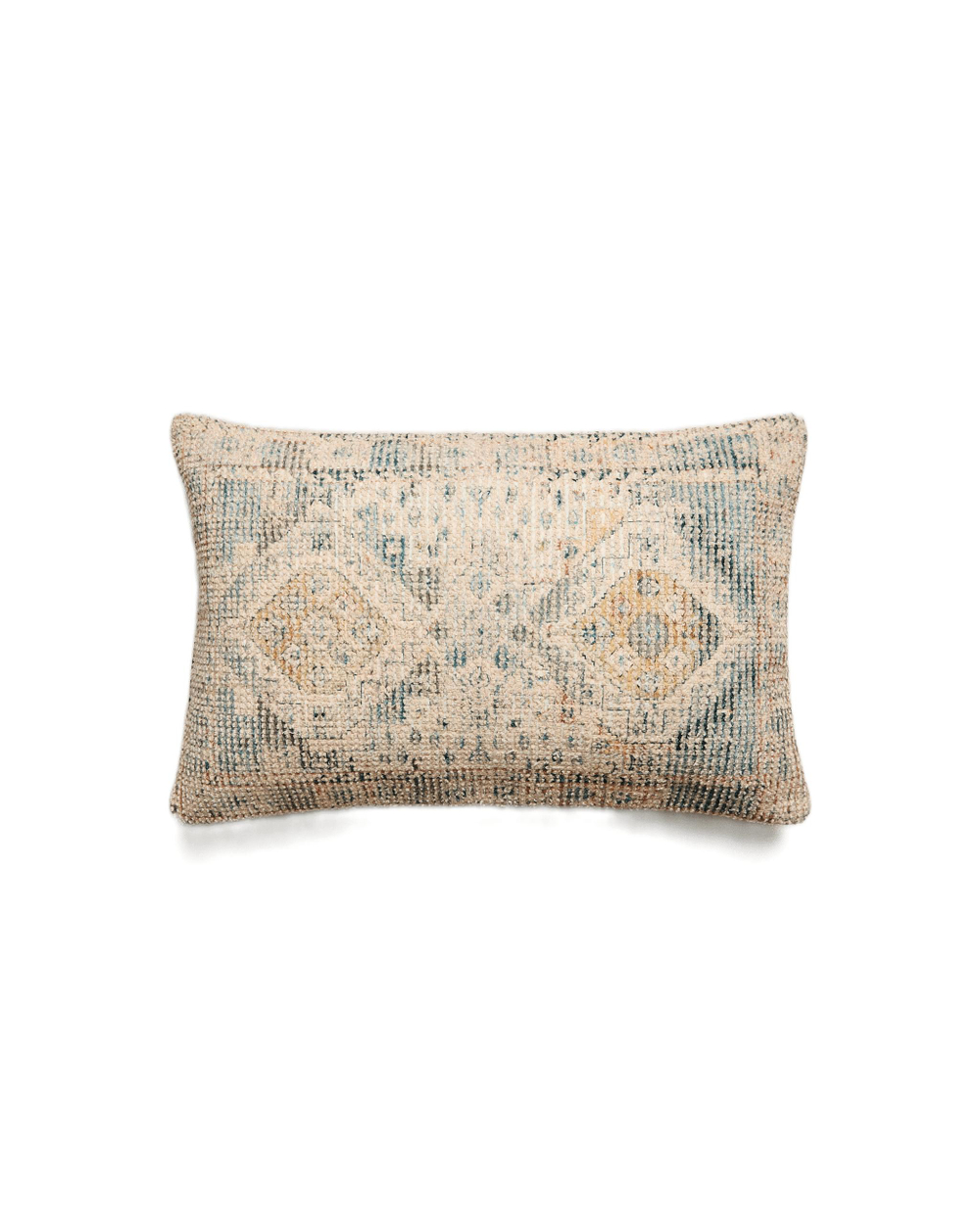 Zara Home наволочка декоративная из хлопка, синий, 40x60 см
