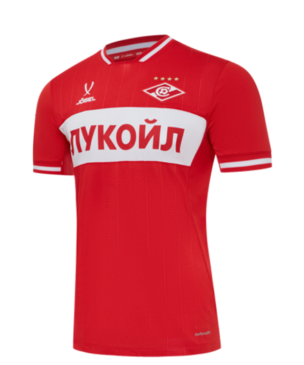 Футболка игровая Jögel PerFormDRY Spartak 25 Home Jersey-K, красный