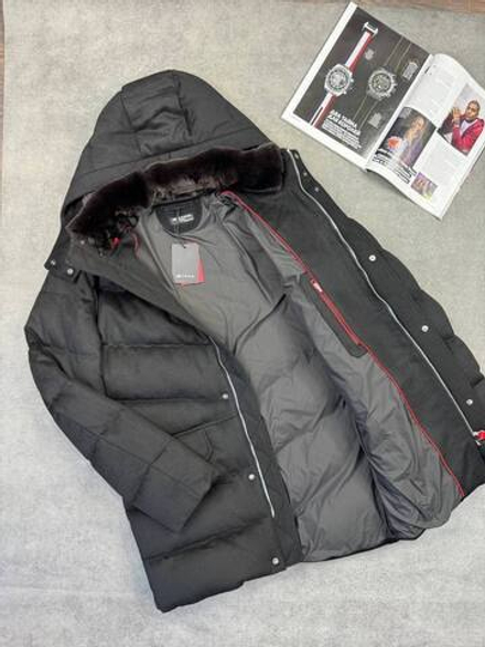 Кашемировый пуховик Kiton