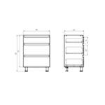 Кухонный напольный модуль Виго, без столешницы