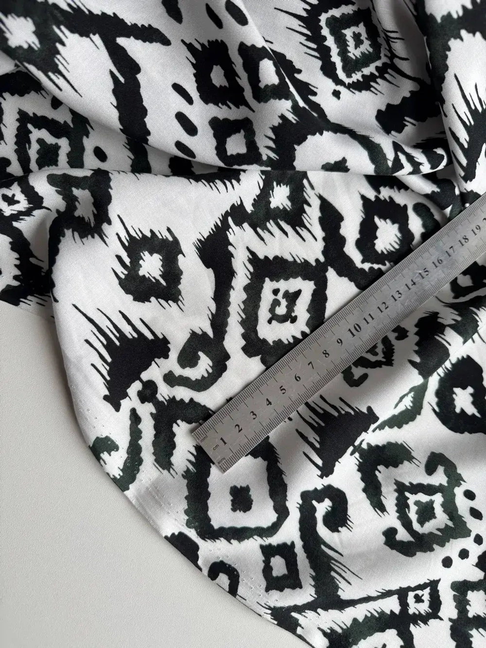 Ткань для шитья штапель вискоза принт