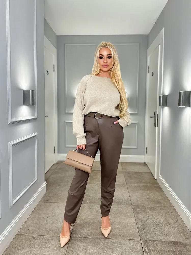 Брюки кожаные УК-304 Fabrika