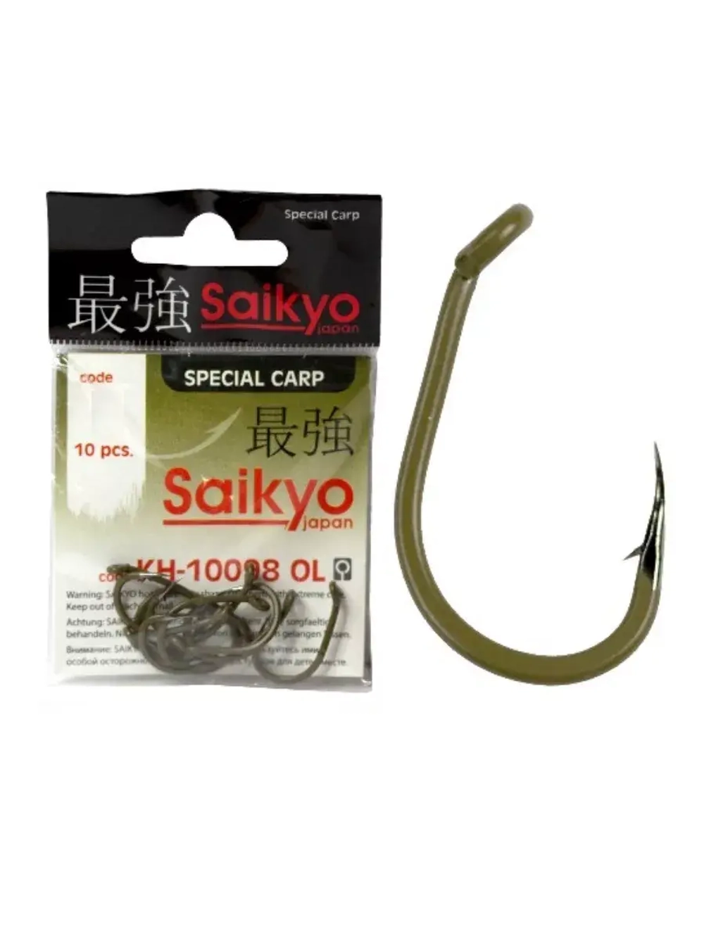 Крючки для рыбалки Saikyo KH-10098 Clever Carp BN
