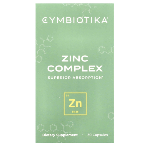 Cymbiotika, Zinc Complex, 30 капсул