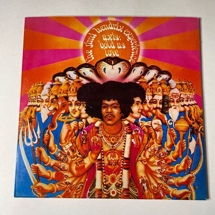 Винтажная виниловая пластинка LP The Jimi Hendrix Experience Axis: Bold As Love (Spain 1989)