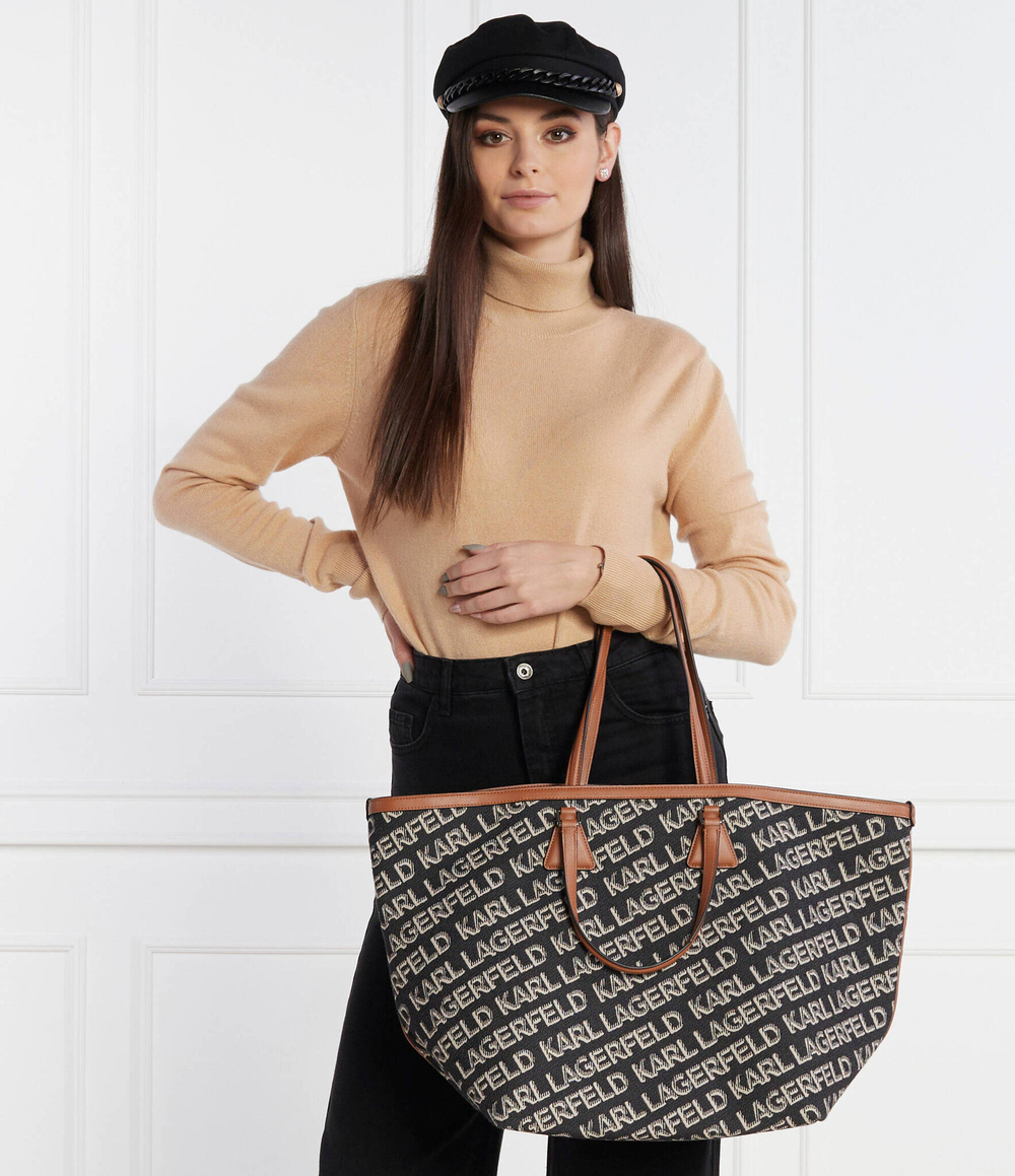 Сумка-шопер k/essential jkrd Karl Lagerfeld - черный(231W3027)