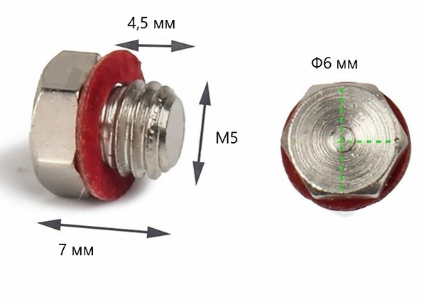 Заглушка М5