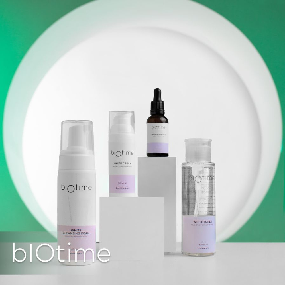 SERUM WHITE PLUS BIOTIME - Сыворотка для борьбы с гиперпигментацией с ретинолом 1%, 30 мл