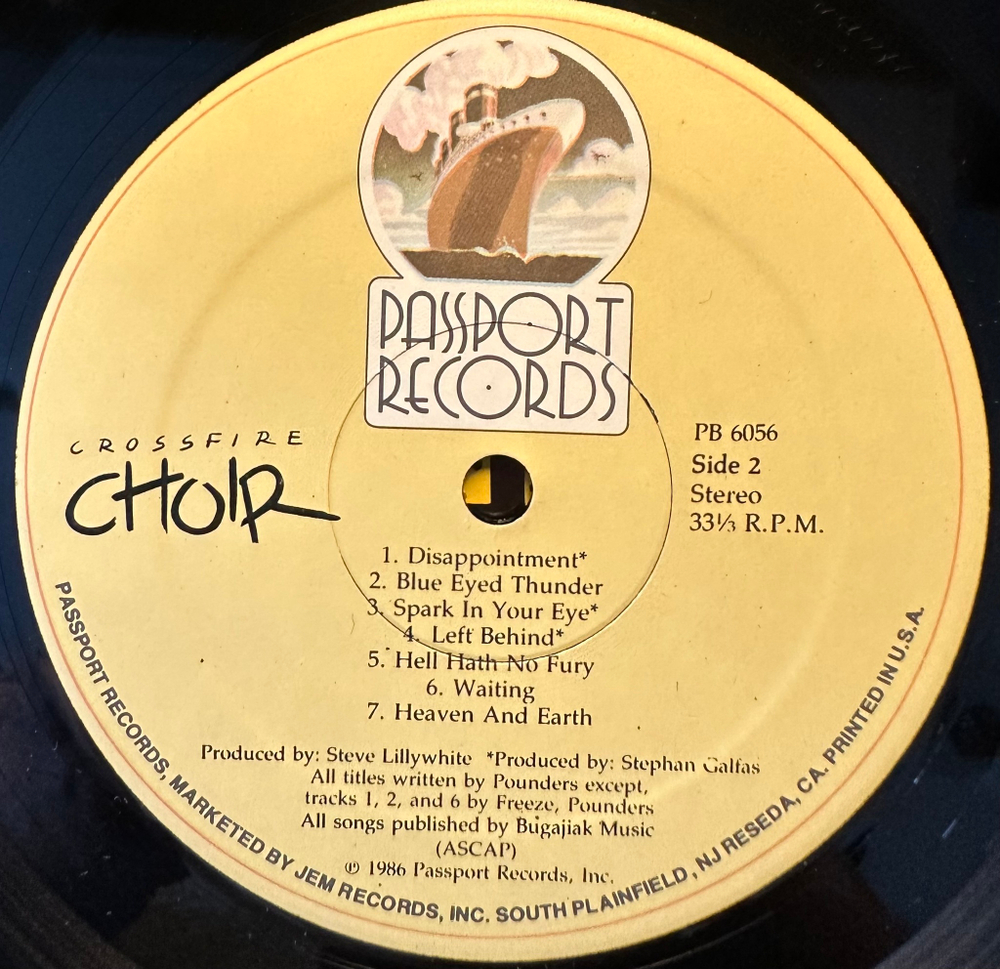 Crossfire Choir - Crossfire Choir (США 1986г.)