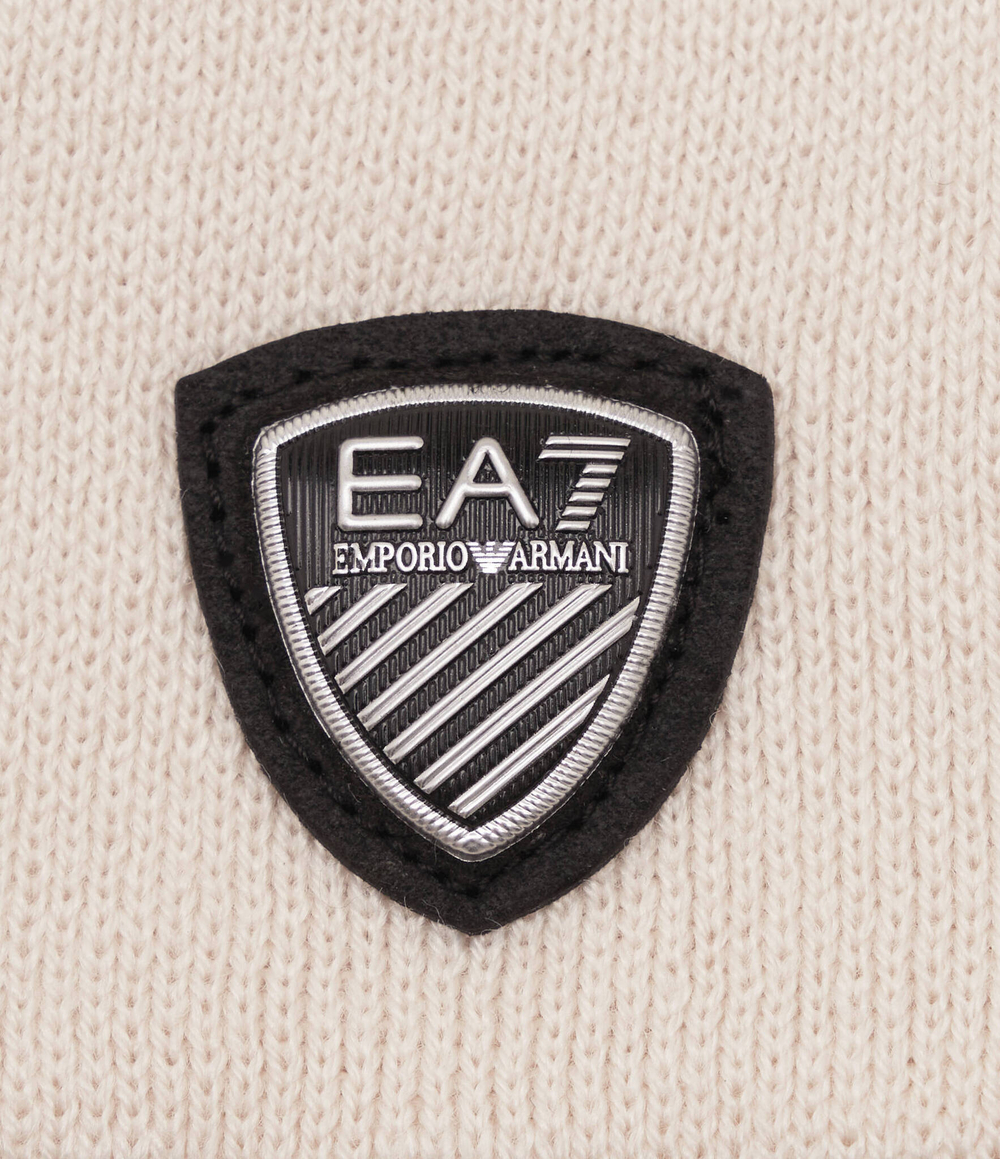 Шапка BEANIE EA7 - кремовый(240129 3F104)