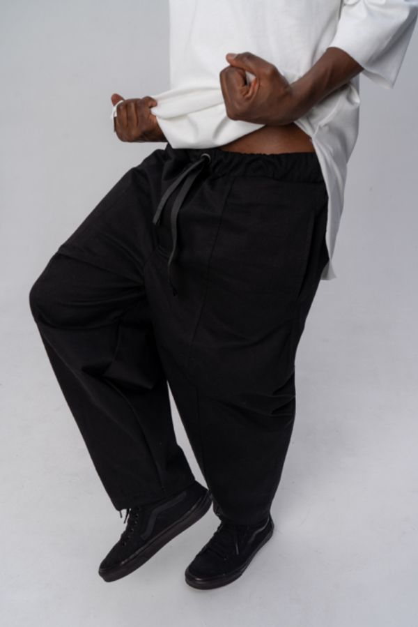 Брюки Katame Твилл черные - фото 3