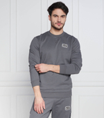 Худи EA7 - серый(3RPM26 PJ05Z)