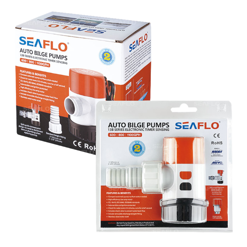 Осушительная помпа SeaFlo 800GPH (50л/мин) 12В SFBP1-G800-13A