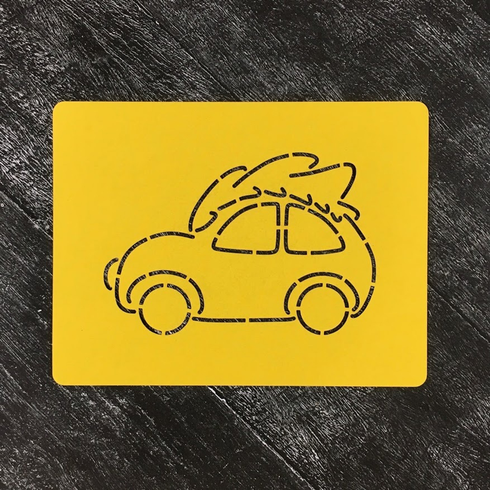 Машина с елкой №1