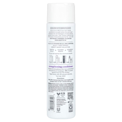 Dove, Scalp + Hair Therapy, укрепляющий кондиционер, 273 мл (9,25 жидк. унц.)