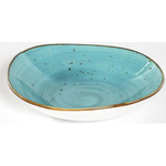 Тарелка глубокая 750мл "Хорека" бирюза