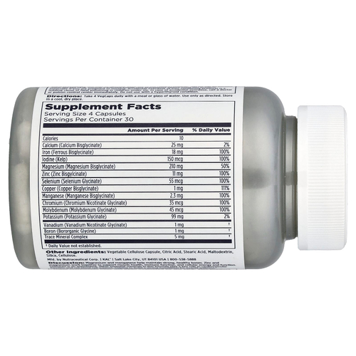 KAL, Total Mineral+, 120 растительных капсул