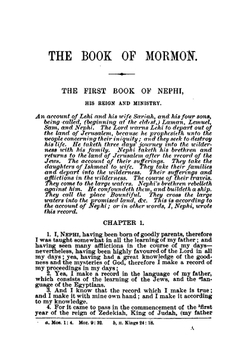 Book of Mormon | Joseph Smith