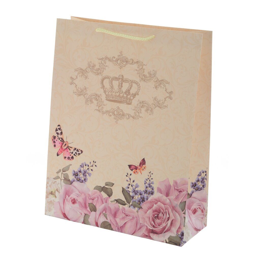 GAEM Пакет подарочный (бумага 210г/м2, блок микс 12шт), L18 W8,5 H24 см, 4в.