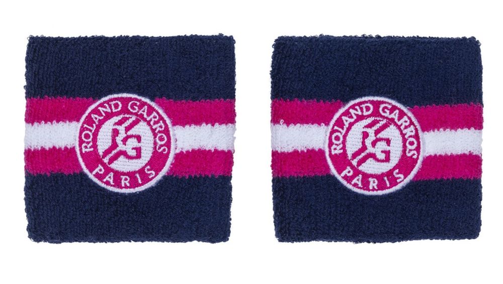 Напульсник теннисный Roland Garros 2024 Wristbands - navy/rose