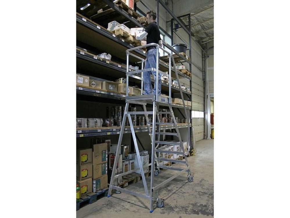 Лестница-платформа с 6-ю ступеньками (820167)