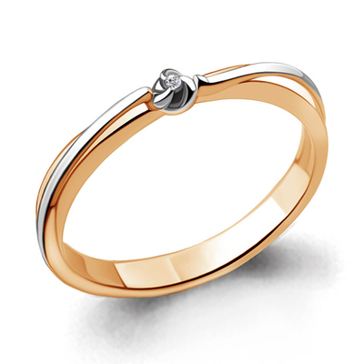 964272к Кольцо из Золота с бриллиантом