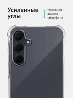 Чехол ROSCO для Samsung Galaxy A35 (арт.SS-A35-HARD-TPU-TRANSPARENT )
