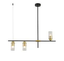 74553/3 GOLD+BLACK (1) Люстра (RL)