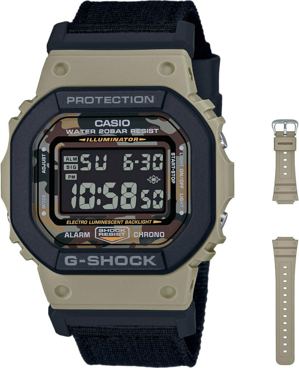 Японские наручные часы Casio G-SHOCK DW-5610SUS-5ER с хронографом