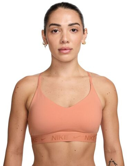 Теннисный бюстгальтер Nike Indy Light Support Padded Adjustable Sports - Orange