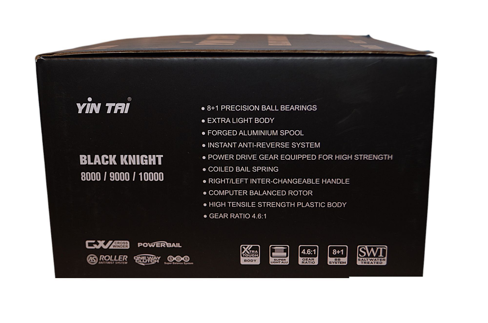 Катушка карповая/фидерная Black Knight 8000 Jin Tai