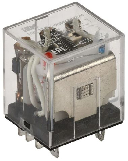 Реле промежуточное РЭК77/3(LY3) с индикацией 10А 12В DC IEK