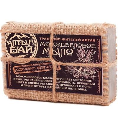 Мыло ручной работы «МОЖЖЕВЕЛОВОЕ»