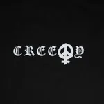 Футболка Creepy Clothing Цветочная Черная