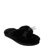 FLUFF FLIP FLOP II-black
