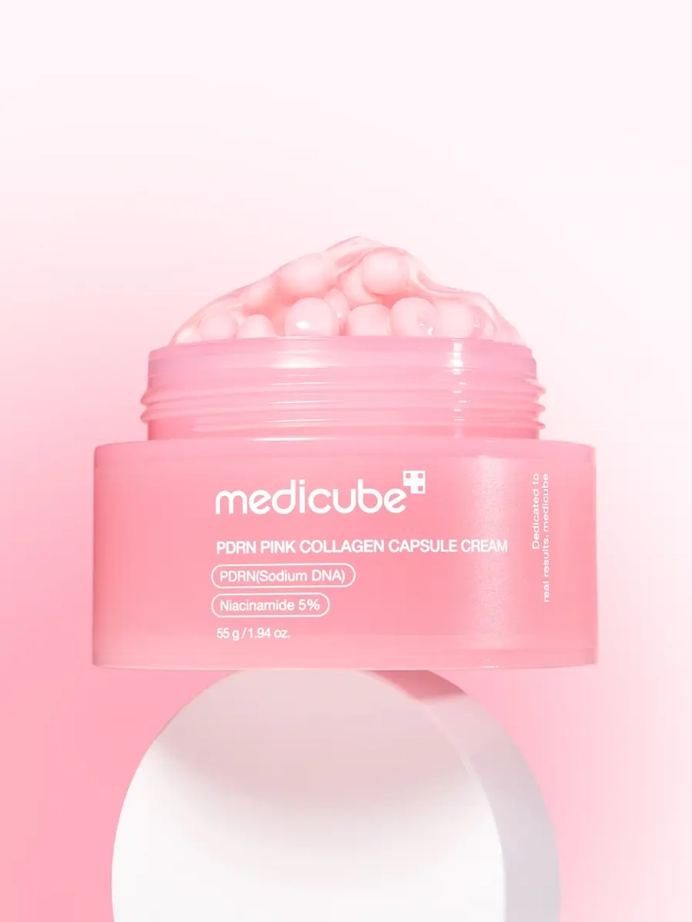 Medicube Капсульный крем с ПДРН для осветления пигментации и сияния кожи PDRN Pink Collagen Capsule Cream 55 гр