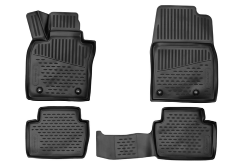 Коврики в салон для MAZDA 3 2019 - 4шт. (полиуретан) арт.ELEMENT3DA0N020210K