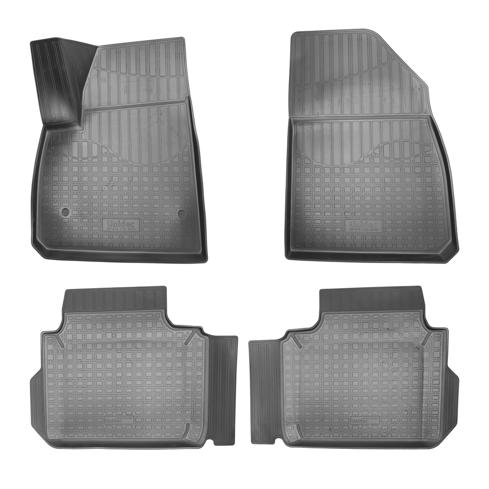 Ковры в салон Norplast/Unidec для Cadillac XT5 (2016-)Полиуретан,Черный, арт.NPA11-C10-850