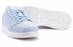Кроссовки Jordan Air Jordan 1 Retro Low Ns Ice Blue (Женская размерная сетка)