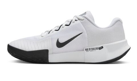 Мужские кроссовки теннисные Nike Zoom GP Challenge Pro - white/black/white