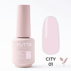 Yutta, Гель-лак City 01, 8g