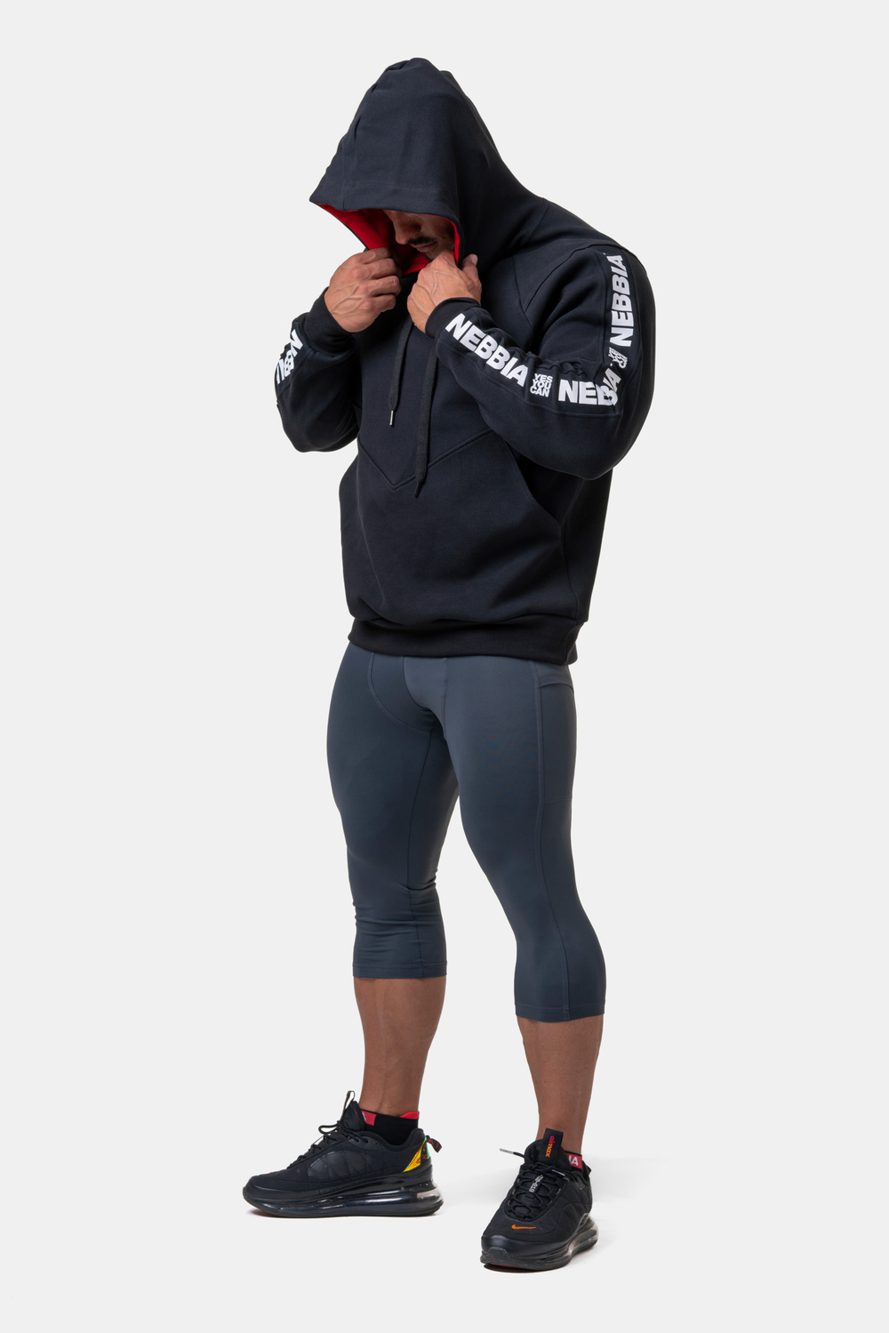 Мужская толстовка Nebbia Unlock the Champion sweatshirt 194 black