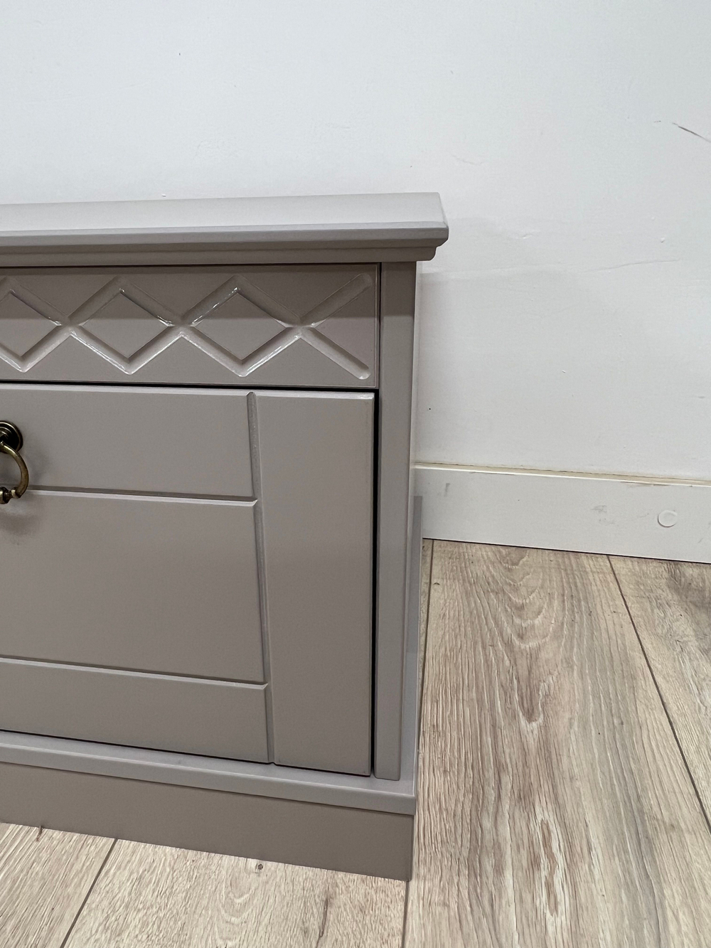 Обувница 91х42х40, Индра, тумба для обуви, с сиденьем, банкетка, в прихожую, МДФ, серый, Dipriz