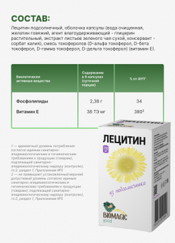 Лецитин в капсулах
