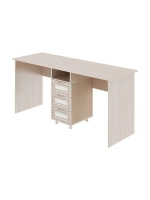 Стол письменный с ящиками 170х55х76 см