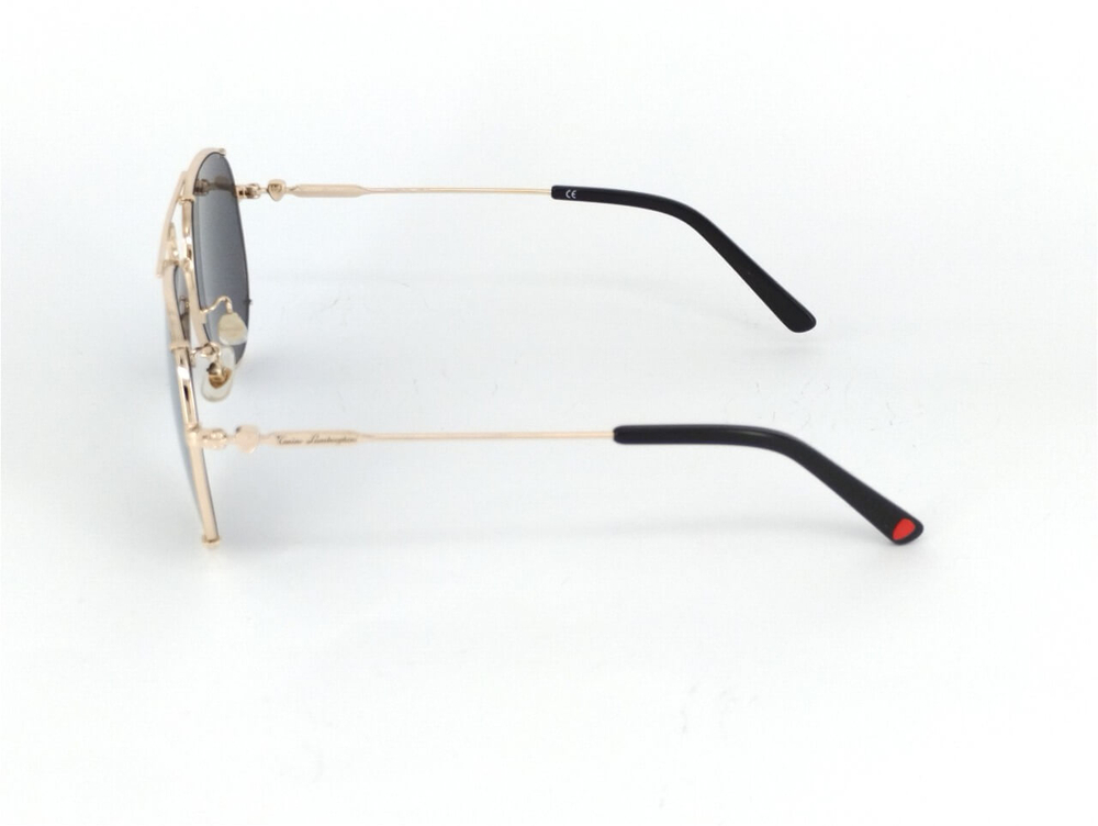 Солнцезащитные очки Tonino Lamborghini 752-05 AF FR Gold-Metal Mirrior Ivory Lens
